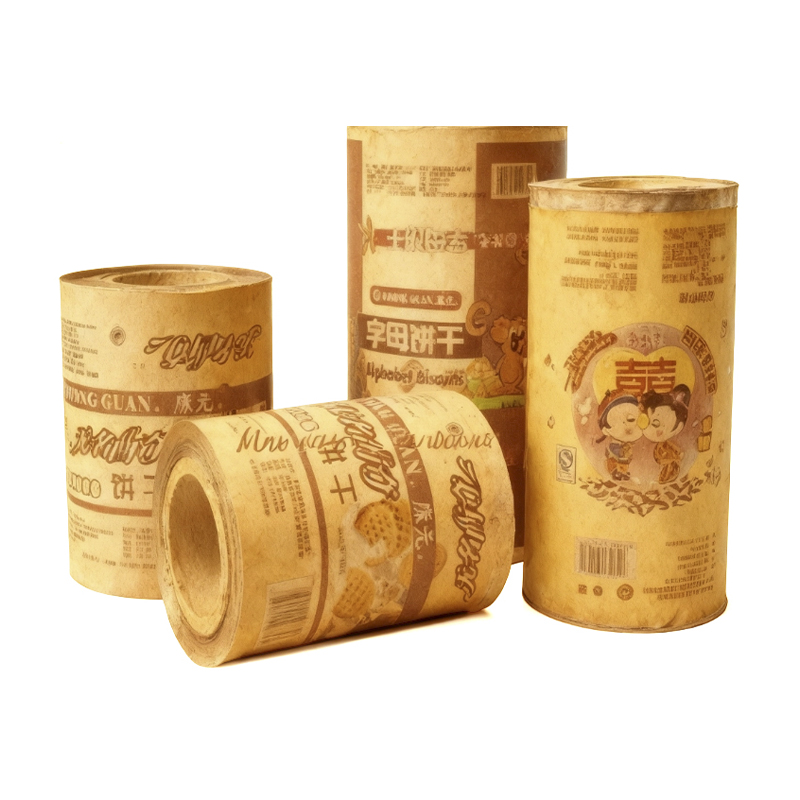 Roll Film: Wrapper Ice Cream Roll Film iuglandis Tube Flat Lac